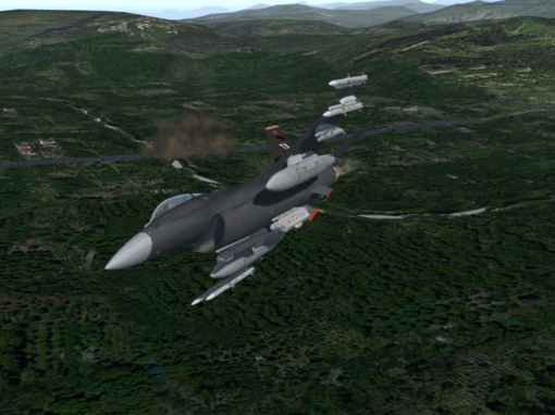 Balkans AGM-54D Maverick Test