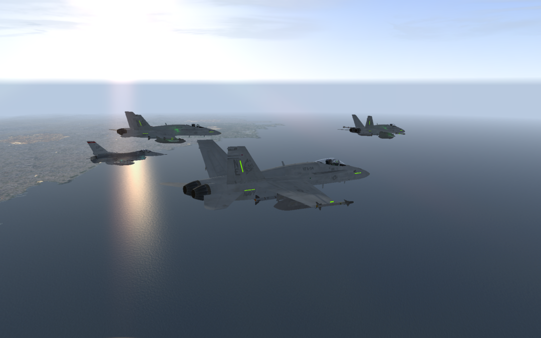 669VFS – Exercise Achilles Heel – F/A-18C Carrier Training