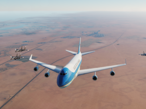 67VFS JESTERS – Operation Papa Exit – Escorting Air Force One from Persian Gulf