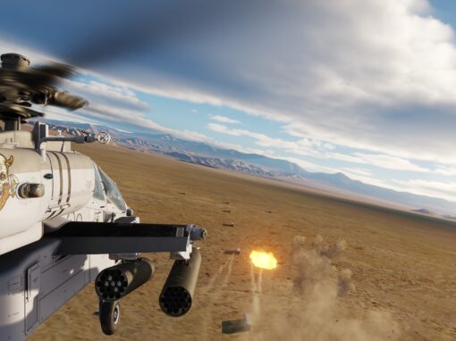 1vHS – NTTR training – AH-64D Hellfire, Guns and Rockets