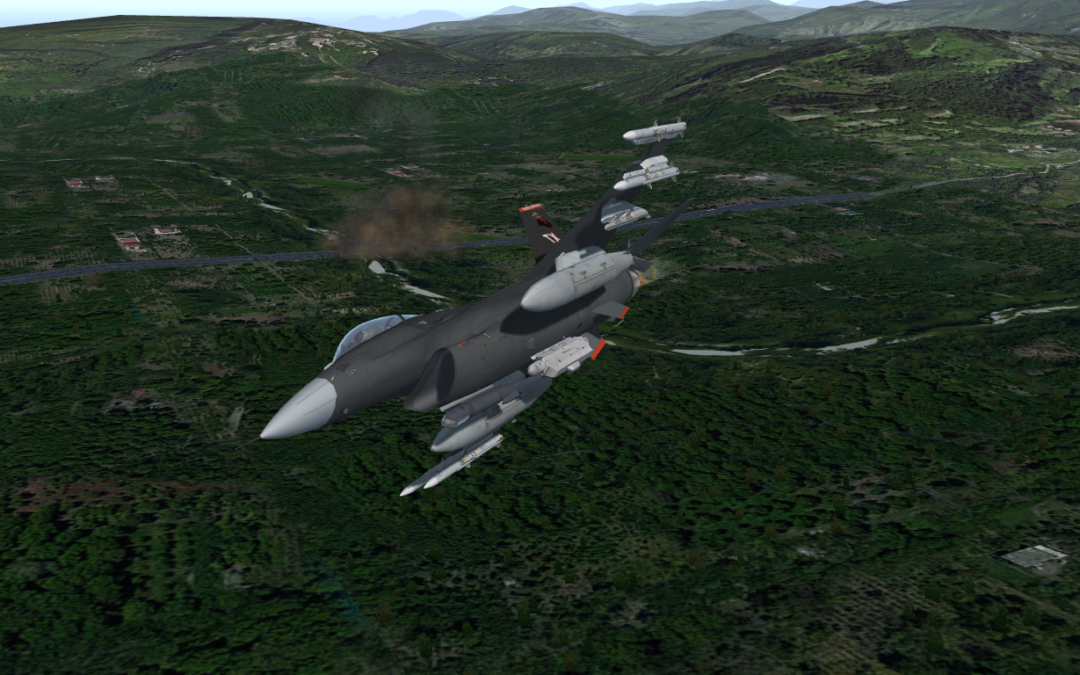 Balkans AGM-54D Maverick Test