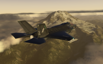 VMFA-121 Testing AOA F-35B V1.7 in X-Plane 11