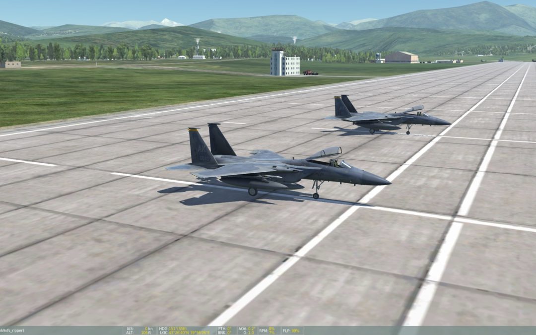 57THVFS BARCAP / Intercept training w/ Aldo
