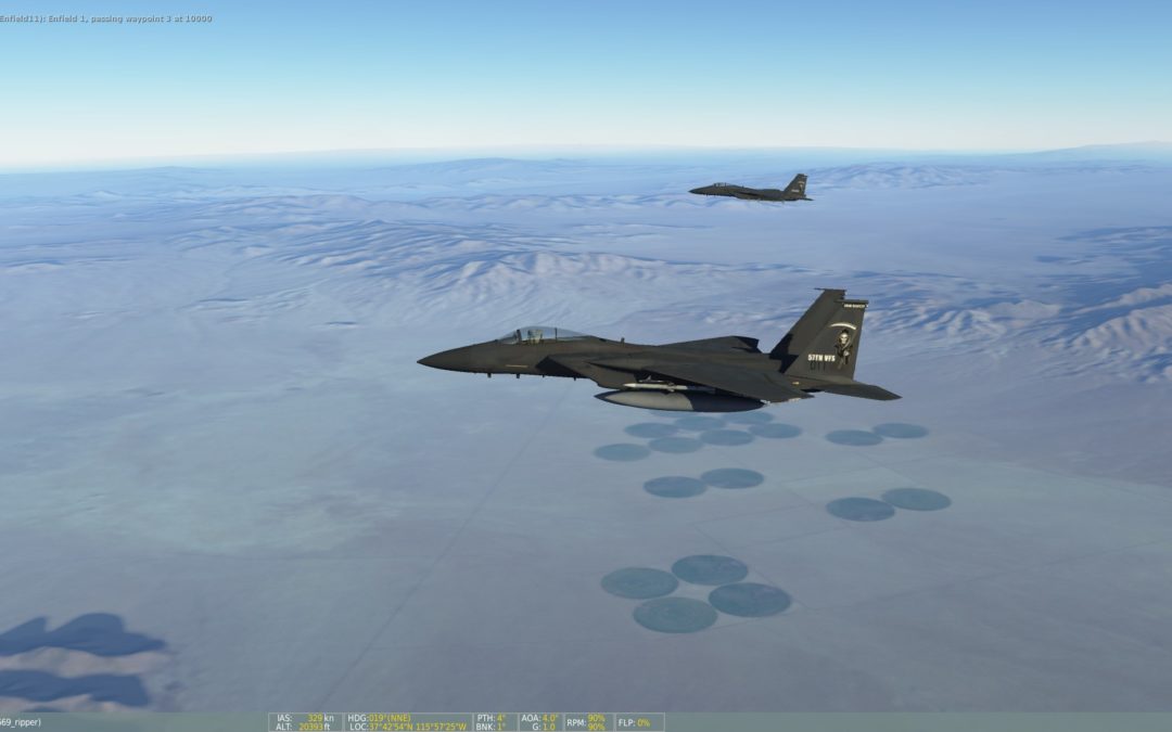 57THVFS Exercise Eagle Forge TE-8 A-10C TARCAP