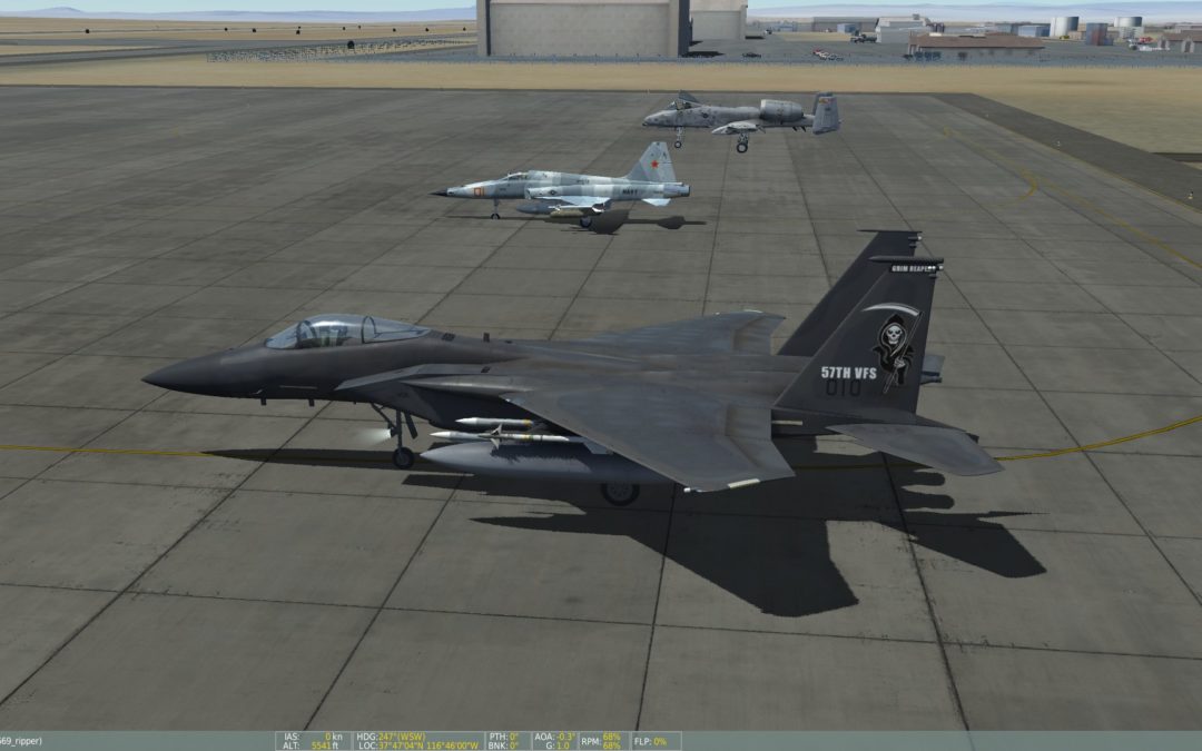 57THVFS – Exercise Eagle Forge TE-10 – Strike Groom Lake