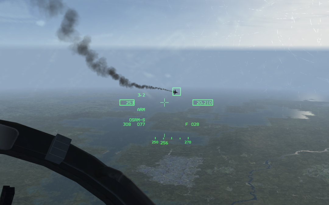 669VFS – Dogfight Training F-18C vs F-16C 1v1v1