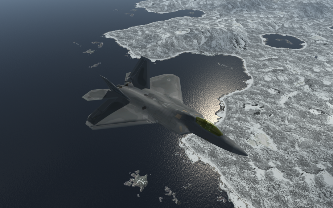 23VFS -Exercise Odin’s Embrace – F-22 Training – Norway