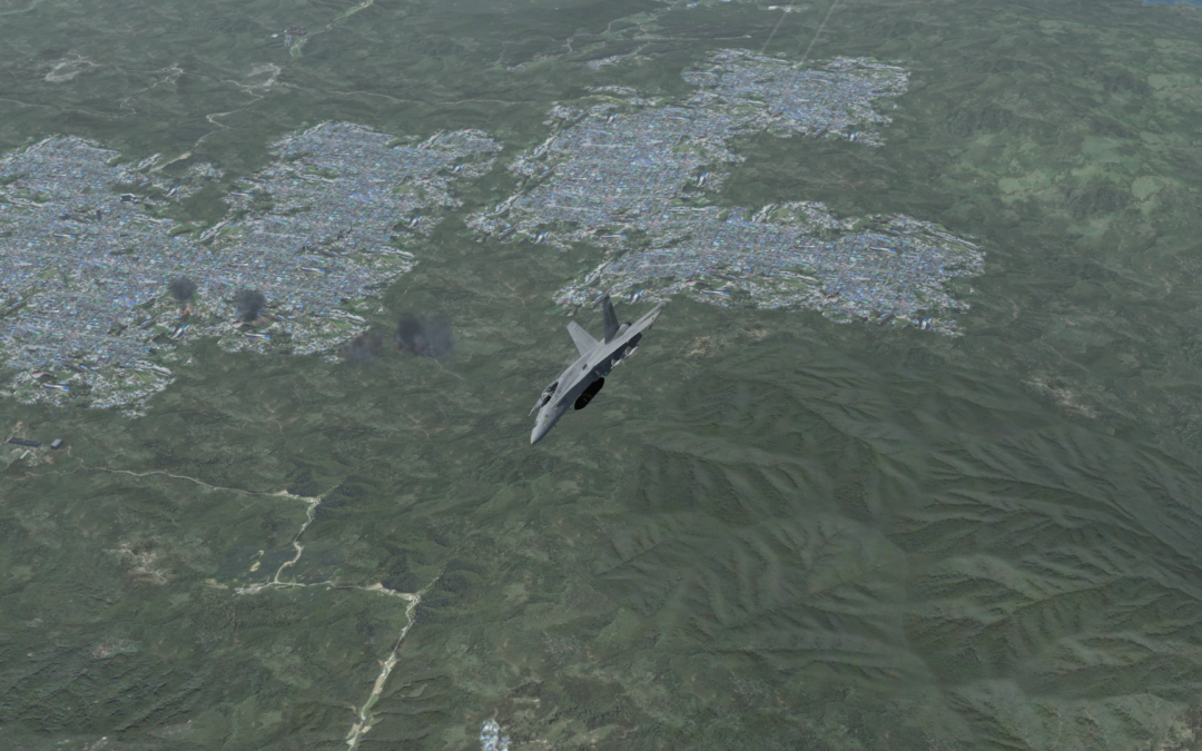 VFA-103 – Operation Spartan Resolve – Mission #50 AI near Chuncheon