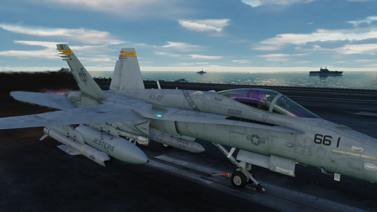 SCRAMBLE – Ace Combat 7 VR Mission 1 in DCS World